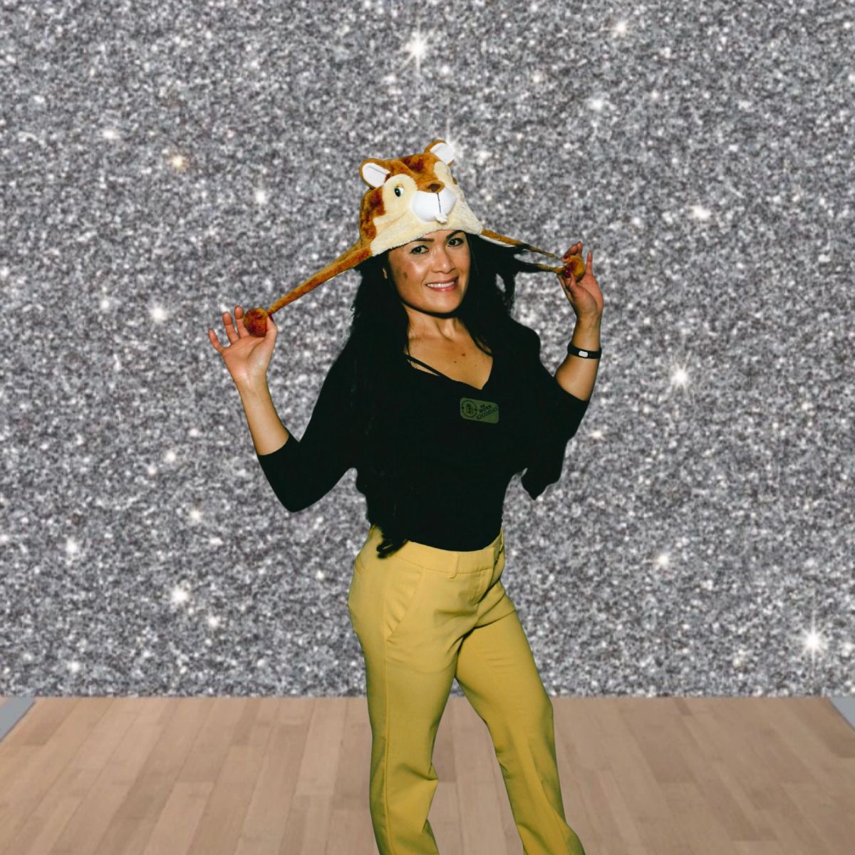 Silver Sparkle Backdrop | BeetifulPhotoBooth.com